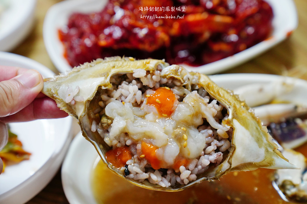 韓國首爾美食「阿峴洞醬油蟹」高CP韓國醬蟹、辣椒蟹(菜單價位) @海綿飽飽的鳳梨城堡