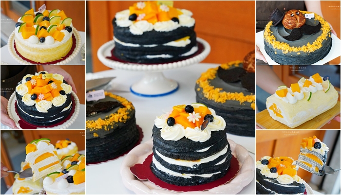 台北千層蛋糕推薦「皮皮手作千層蛋糕」南港咖啡廳，期間限定芒果蛋糕、父親節蛋糕(菜單價位) @海綿飽飽的鳳梨城堡