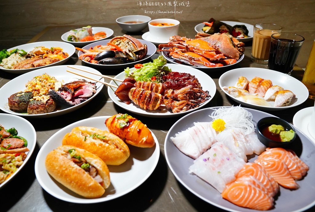 晶華酒店栢麗廳Brasserie ，台北中山五星buffet自助餐廳(2025價格) @海綿飽飽的鳳梨城堡