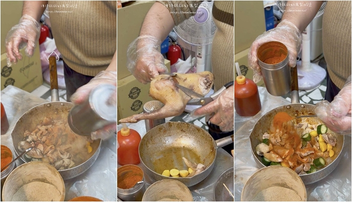 松山CITY LINK美食『了凡香港油雞飯麵(松山壹號店)』世界首家米其林小販，推油雞和叉燒，完整MENU菜單價位(台鐵/捷運松山站) @海綿飽飽的鳳梨城堡