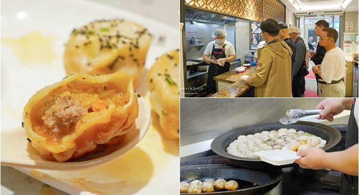 上海必吃美食「小楊生煎黃河路旗艦店」爆汁生煎包+蟹粉生煎包，菜單價位！ @海綿飽飽的鳳梨城堡