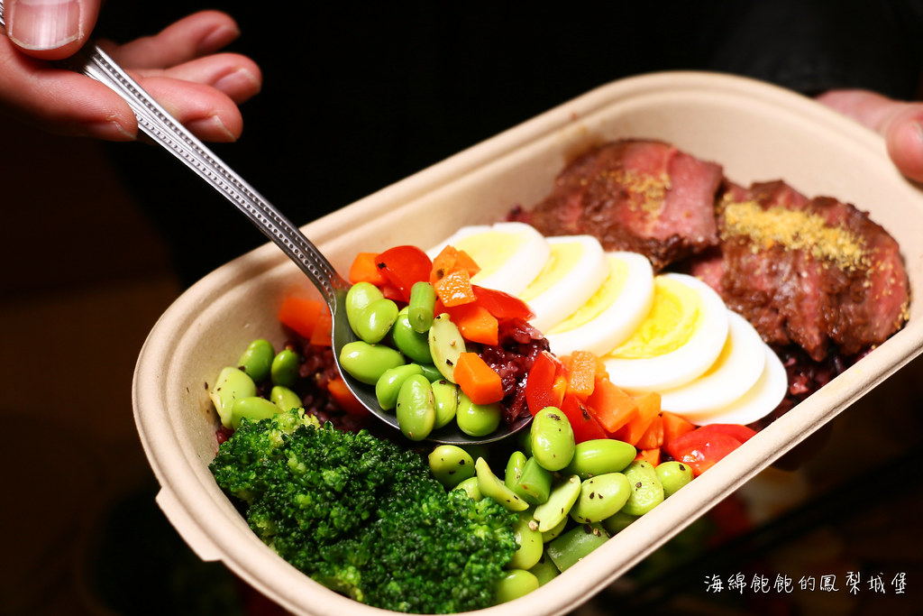 松山民生社區美食「低GI.com精緻低卡餐盒」只要100元起,菜單價位 @海綿飽飽的鳳梨城堡