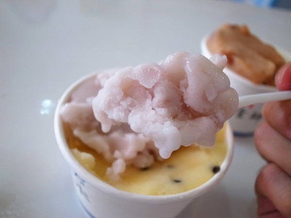 【宜蘭|頭城】頭城吃冰除了阿宗芋冰城也可以試看看阿信師芋冰店-古早味芋冰-外帶宅配-真材實料 @海綿飽飽的鳳梨城堡