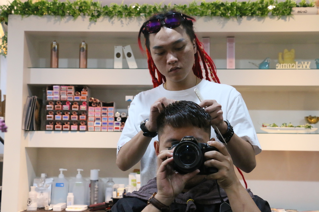中山區美髮『Starry hair Design』剪髮、染髮、燙髮、頭皮護理，設計師Aaron(捷運雙連站) @海綿飽飽的鳳梨城堡